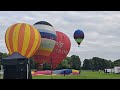 Sunday Morning Air Balloon flight Worcester Race Course
