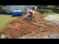 New Project! Starting Dozer MITSUBISHI Push the soil into the water With Dump trucks Land transport