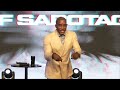 You Doing Too Much // Sabotage Part. 2 // Dr. Dharius Daniels