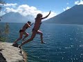 Lake Atitlan Small Cliff Jump - Guatemala