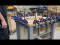 Router table part 1. Mobile table with dust collection and storage to improve organization