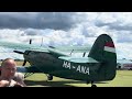 Antonov AN-2 Indítás + Gurulás | Dunakeszi Repülőnap 2024 #1