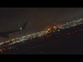 Rainy take-off from EWR in 4K | #Aviation