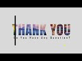 Motion Change Animated Thank you  Slide In PowerPoint