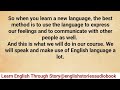 Learn English Through Story Level 2 | Graded Reader Level 2 | English Story