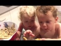 Making cookies for Grandma and Grandpa