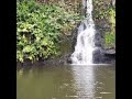 Waterfall Sounds. Hiking Hawaii. Secret Oasis Waterfall. Hawaii, Big Island. Relaxing Sounds. Calm.