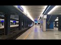 🇵🇱 Warszawa 2024, Polska. Train PKP IC Pendolino, Central Station in Warsaw. [4K]