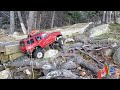 Jeep Cherokee 4X4 Axial Scx10 Trialing Adventure. #topsailbeach #cherokee #axialracing #offroad  🛻🎄