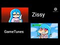 Friday Night Funkin The Life of Sky Zissy and GameTunes comparison (Credits in description)