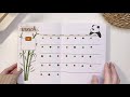 🎋 plan with me // march 2021 bullet journal setup