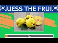 Guess the Fruit by Picture - Fun Quiz Challenge!