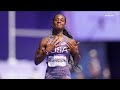Track and field athlete Sha'Carri Richardson wins 100-meter dash in 2024 Olympics