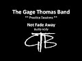 The Gage Thomas Band practice sessions Cover of “Not Fade Away” by Buddy Holly  #coversong #fypシ
