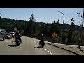 Motorcycle ride from Mill Bay to Malahat.