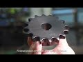 Wonderful, 😲the whole process of making sprockets in the factory.#sprocket #cnc#production
