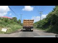 Driving Tour of St Lucia 🇱🇨| Castries-Gros Islet Highway | Caribbean | 4K