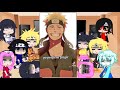 🍥Naruto+Boruto reaccionan a....//sasunaru🍥🍲//sakuhina//💜🌺part6