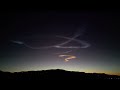 SpaceX Launch chemtrails