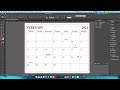 Let's Create a 2024 Calendar in Adobe InDesign