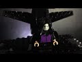 Lego parody Star Wars: The Rise of Skywalker Rey and Palpatine Marvel crossover. Stop motion