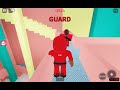 playing Roblox squid game as a guard