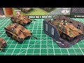 Flames of War Jagdpanthers completed