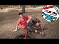 RIDING THIS £250 AMAZON FAT BIKE UNTIL IT SNAPS - FACE PLANT!