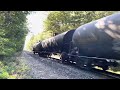 Monster CSX M426, nearly 600 axles long, approaches Old Orchard Beach ME on 9/4/24.