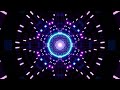 Mandala with Circle NEON Blue Metallic LOOP | Abstract Background | Relax | Motion 4k Screensaver