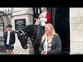 NOT ME! POLICE OFFICER tells then to STOP 🛑 During the Changing of the Guard at the horse GUARDS