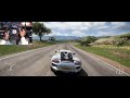 Porsche 918 Spyder Weaving on Highway and Drifting - Forza Horizon 5 │Wheel w/ Pedals + Shifter [4K]
