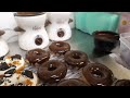 How to make various donuts machine, chocolate glazed, matcha, tomato and bazil - Korean food