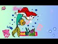 Draw and color a beautiful mermaid Ariel  | Step-by-Step Tutorial