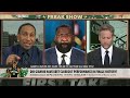 Giannis’ closeout game wasn’t the best in Finals history - Stephen A. & Max agree | First Take