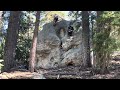 Raindrop (Possible FA) - Idyllwild Bouldering