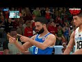 LIVE NOW! GILAS PILIPINAS vs ITALY  | 2024 PARIS OLYMPICS | August 9, 2024 | FIBA2K CPU vs CPU