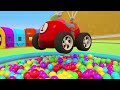 Street vehicles need help! Funny cartoons for kids with racing cars for kids. A water truck for kids