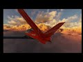 MSFS REALISM in 4K ✈️ | Beautiful sunset flight over Minnesota in the Vision Jet on VATSIM