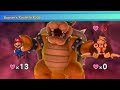 Mario Party 10 Mario, Peach, Luigi, Donkey Kong vs Bowser - Chaos Castle