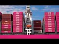 Inside the World's Biggest Container Ship Ever Built