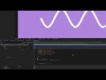 Sine Waves After Effects Tutorial