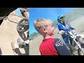 Motocross Kids | early morning MX starts and battles (full)