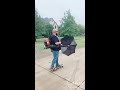Viral Skateboard Leaf Blower Umbrella TikTok Video