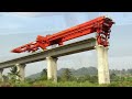 Progres Pemasangan Box Girder di Plered Kab Purwakarta - Kereta Cepat Jakarta Bandung