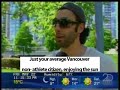 LOL dumb woman interviews Roberto Luongo as if he's a common citizen. LOL