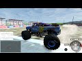 CRD monster truck driving around freestyle