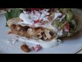 Chicken Mushroom Chimichanga - How to Make a Chimichanga (Oven Fried Burrito)