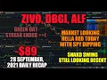 GREEN DAY STREAK ENDED $ZIVO $DBGI $ALF -$89 | NOYCE 28 September, 2021 Daily Recap