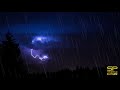 10 Hours Rain Thunderstorm Nature Sounds Meditation Relaxation Thunder Sound of Rain HD Video